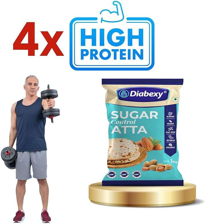 Diabexy Atta Sugar Control for Diabetes - 1kg - Image 4