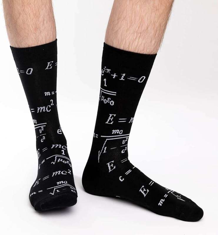 Good Luck Sock Men's Math & Science Socks, Adult - Image 2