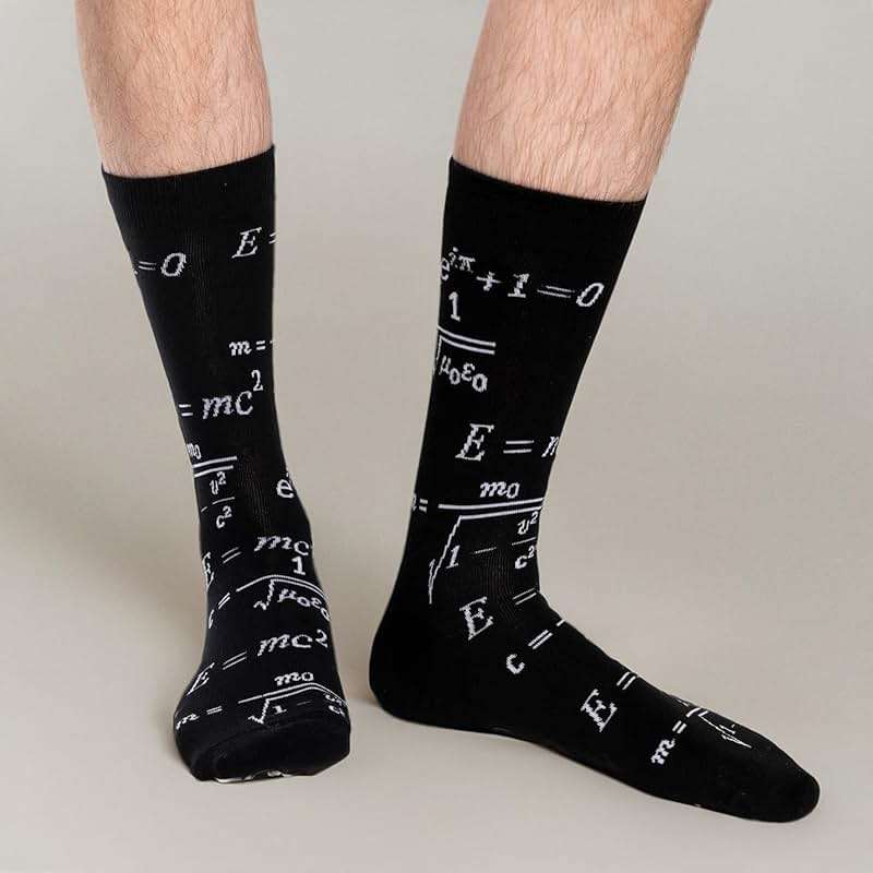 Good Luck Sock Men's Math & Science Socks, Adult - Image 3