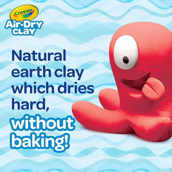 Crayola Air Dry Clay (5lbs), Teacher Supplies, Natural White Modeling Clay for Kids, Sculpting Material, Bulk Craft Supplies for Art Classrooms - Image 4