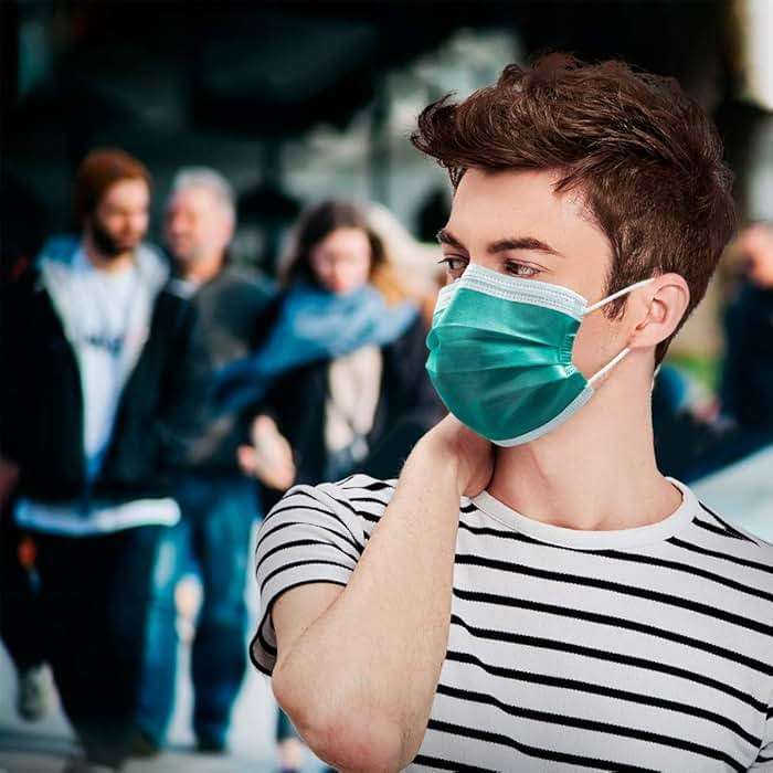 Disposable Face Mask 4-Ply for Adult, Soft Face Masks, Breathable Safety Mask… - Image 8