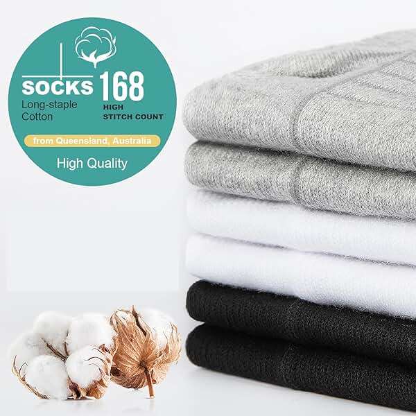 Lapulas Athletic Running Ankle Socks, Low Cut Cushioned Anti-Blister Tab Sports Socks Men Women 6Pairs - Image 5