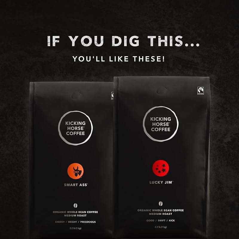 Kicking Horse Coffee Three Sisters, Medium Roast, Whole Bean, Certified Organic, Fairtrade, Kosher, Black, 35.2 Oz, Pack of 6 - Image 7