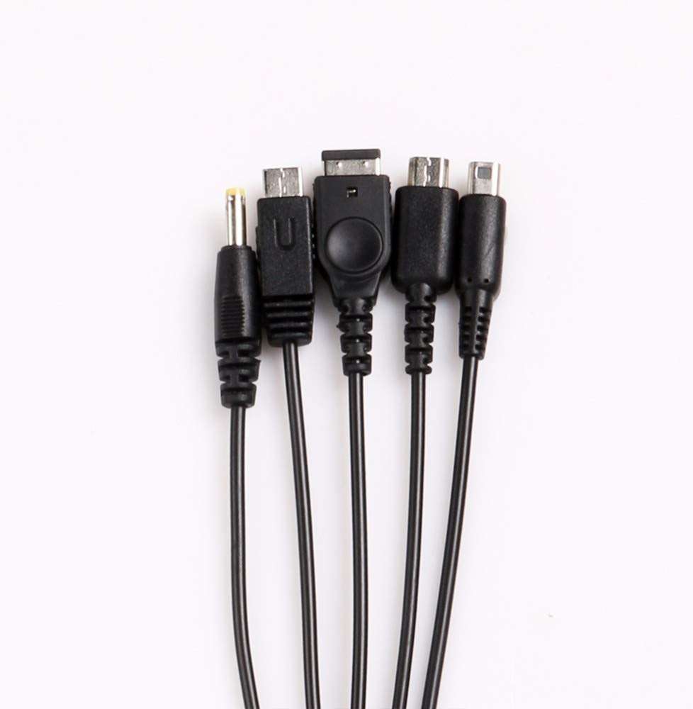 Skywin USB Charger Cable for Nintendo - Multi System Nintendo DSi Charger Cable Compatible with Nintendo NDS Lite, Wii U, 3DS, 2DS, PSP 1000, 2000, 3000, GBA SP - Charge All with One Cord (5 in 1) - Image 5