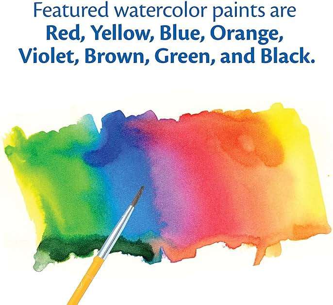 Crayola Washable Watercolor Paint Sets for Kids (12ct), Bulk Classroom Art Supplies for Preschool & Kindergarten, Easter & Spring Crafting Activities for Toddlers - Image 4