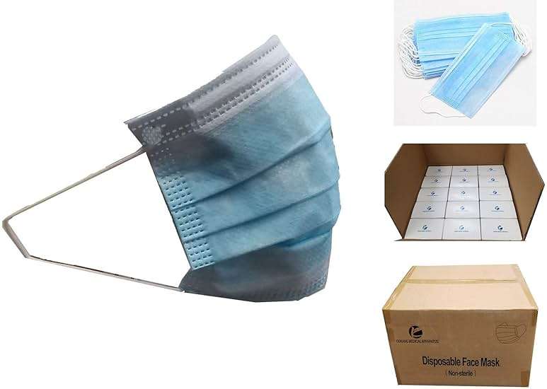 EVERSTRONG Disposable 3-Ply Mask, Daily Wear Comfort (3000pc) - Image 1