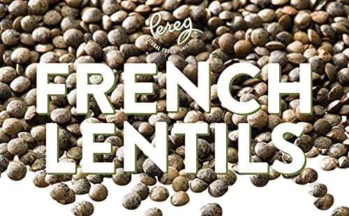 Pereg Du Puy French Green Lentils (16 Oz) - Lentil Beans Dry - Non-GMO & Additive Free - Ideal for Stews, Indian Curries, Tacos & Soups - Vegan Diet-Friendly - High In Protein & Fiber - Image 2