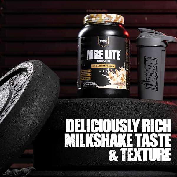 REDCON1 MRE LITE Whole Food Protein Powder, Fudge Brownie - Lactose Free & Sugar Free Meal Replacement with Animal Protein Blends - Easy to Digest Formula - Only 2g Carb per Serving (30 Servings) - Image 7