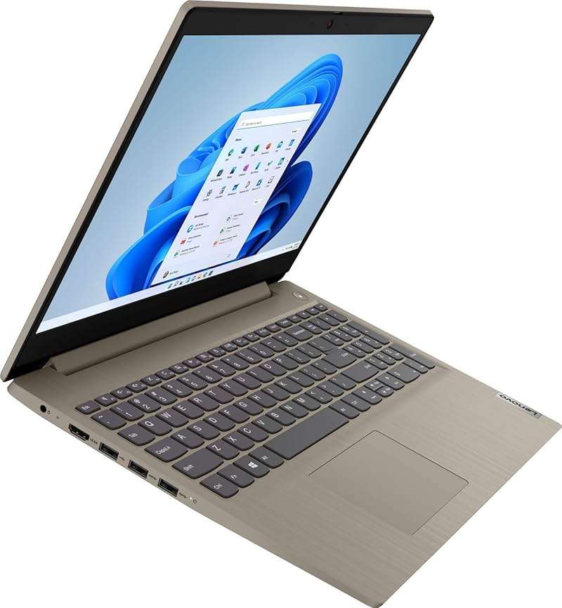 Lenovo 2022 Ideapad 3 Laptop, 15.6" HD Touchscreen, 11th Gen Intel Core i3-1115G4 Processor, 8GB DDR4 RAM, 256GB PCIe NVMe SSD, HDMI, Webcam, Wi-Fi 5, Bluetooth, Windows 11 Home, Almond - Image 2