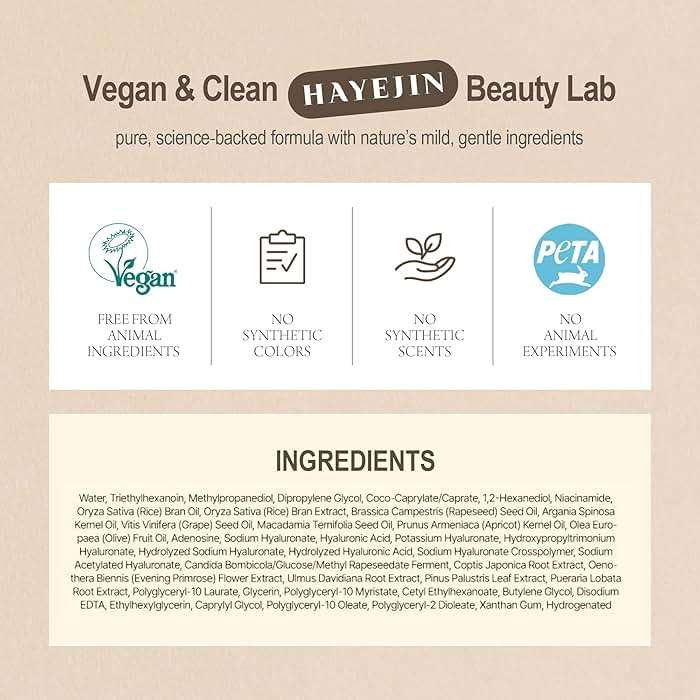HAYEJIN RiceFila Oil Toner - 2-in-1 Moisturizing & Hydrating Rice Bran Milky Face Toner Cream for Glass Skin with Niacinamide, Hyaluronic Acids & Peptides - Vegan Korean Skin Care 5.07 fl oz - Image 9