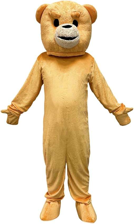 To.beone Teddy Bear Mascot Costume Halloween Christmas Party Fancy Dress Adult - Image 1