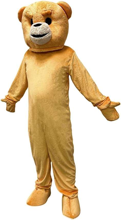 To.beone Teddy Bear Mascot Costume Halloween Christmas Party Fancy Dress Adult - Image 2