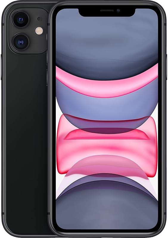 Apple iPhone 11, 64GB, Black - Unlocked (Renewed Premium) - Image 1