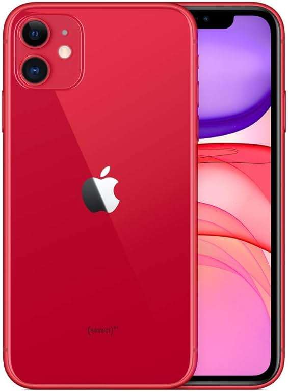 Apple iPhone 11, 64GB, Red - Unlocked (Renewed Premium) - Image 1