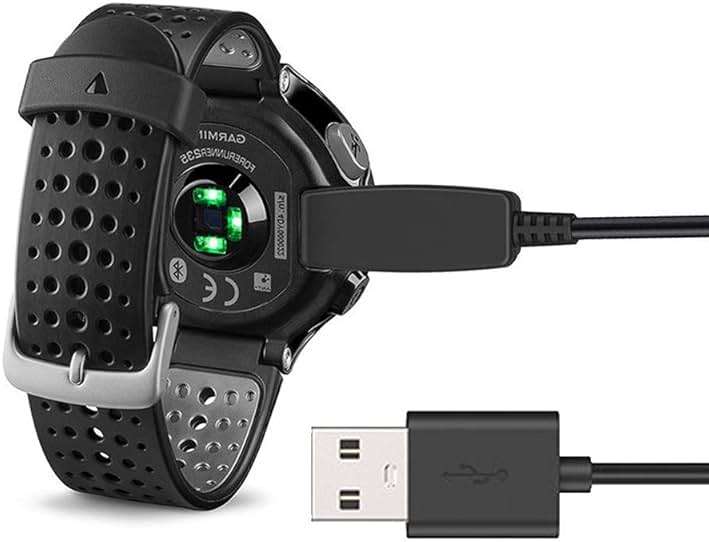 Threeeggs Charging Clip Compatible with Forerunner 235/35/64/230/630/645/645 Music/735XT, USB Charger Cable for Garmin Approach S20/G10, Vivomove HR, Lily/Lily 2 Smart Watch 3.3ft / 100cm - Image 2