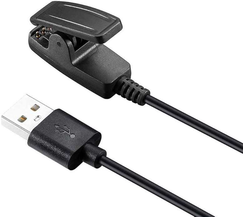 Threeeggs Charging Clip Compatible with Forerunner 235/35/64/230/630/645/645 Music/735XT, USB Charger Cable for Garmin Approach S20/G10, Vivomove HR, Lily/Lily 2 Smart Watch 3.3ft / 100cm - Image 4