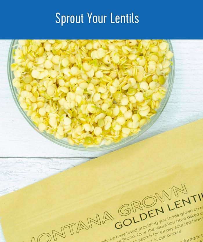 CLEAR CREEK Certified Glyphosate Residue Free Yellow Lentils | 4 lb | Project Non-GMO Verified | Kosher | Vegan - Image 6