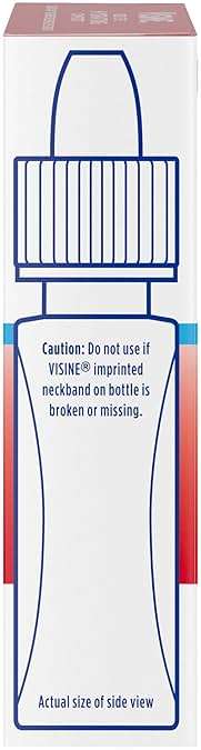 Visine Red Eye Hydrating Comfort Redness Relief and Lubricant Drops to Help Moisturize and Relieve Due to Minor Eye Irritations Fast, Tetrahydrozoline HCl, 0.28 fl. oz - Image 7