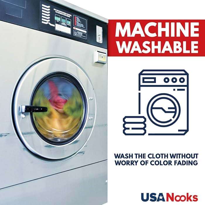 USANOOKS Microfiber Cleaning Cloth Grey - 12 Pcs (12.5"x12.5") - High Performance - 1200 Washes, Ultra Absorbent Microfiber Towel Weave Grime & Liquid for Streak-Free Mirror Shine - Car Washing Cloth - Image 6