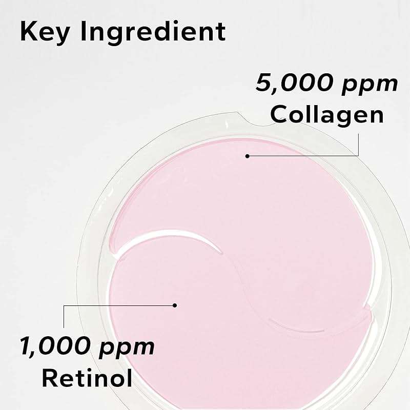 misoli Retinol & Collagen Under Eye Patches - Under Eye Patch for Puffy Eyes & Bags, Dark Circles and Puffiness, Cooling Patches for Skincare, Under Eye Patchess for Beauty & Personal Care - Image 2