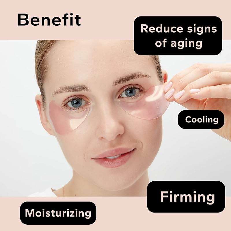 misoli Retinol & Collagen Under Eye Patches - Under Eye Patch for Puffy Eyes & Bags, Dark Circles and Puffiness, Cooling Patches for Skincare, Under Eye Patchess for Beauty & Personal Care - Image 5