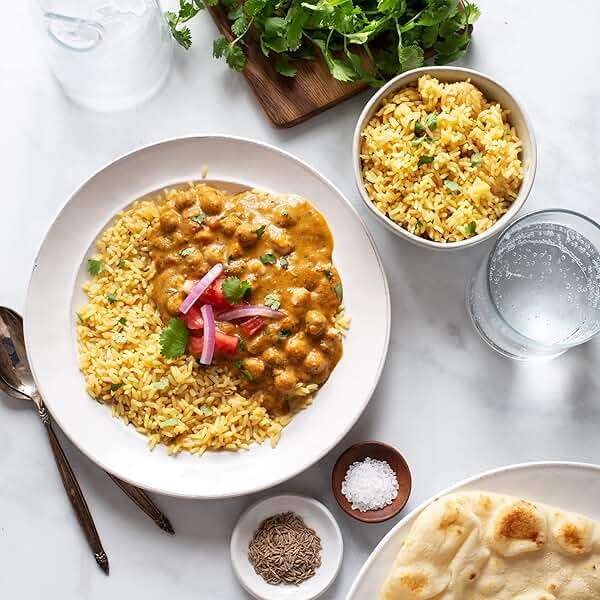 Maya Kaimal Foods - Organic Indian Everyday Chana - 10oz - Fully Cooked with Chickpeas, Tomato & Onion - Vegan - Microwavable - Ready to Eat - Pack of 6 - Image 8