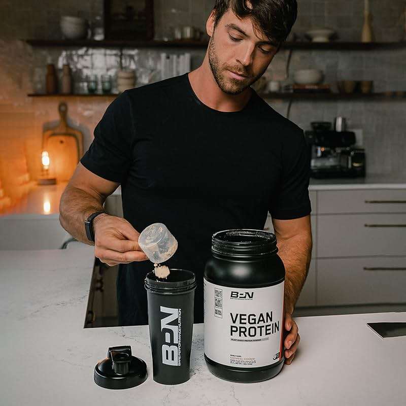 BARE PERFORMANCE NUTRITION Vegan Protein, Plant Based Protein, Pea Protein, Watermelon Protein and Pumpkin Protein, Naturally Sweetened and Flavored (27 Servings, Chocolate) - Image 5