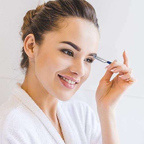 Facial Razor Hair Removal - Dermaplaning Tool Peach Fuzz Remover Trimmer Women Remove Fine Hair Blue Eyebrow Razors Dermaplane Face Shavers Exfoliating Sensitive Skin Travel Essential - Image 4