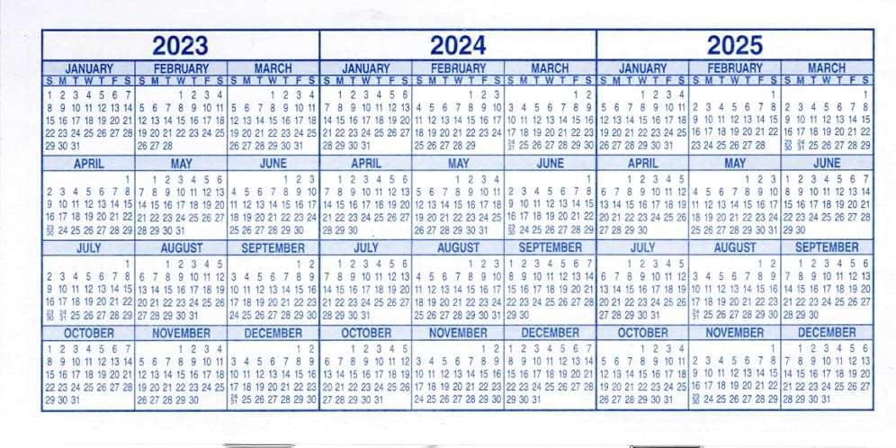 Checkbook Registers, 23-24-25 Calendars, for Personal Checkbook, Transactions Ledgers (10 Checkbook Registers) - Image 2