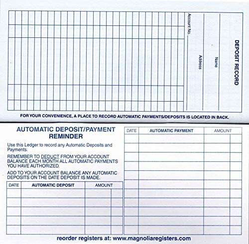 Checkbook Registers, 23-24-25 Calendars, for Personal Checkbook, Transactions Ledgers (10 Checkbook Registers) - Image 4