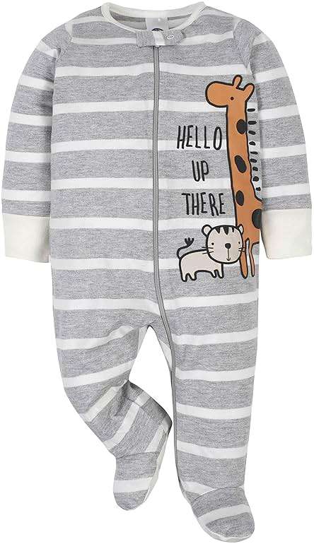 Gerber baby-boys 4 Pack Sleep 'N Play Footie - Image 2
