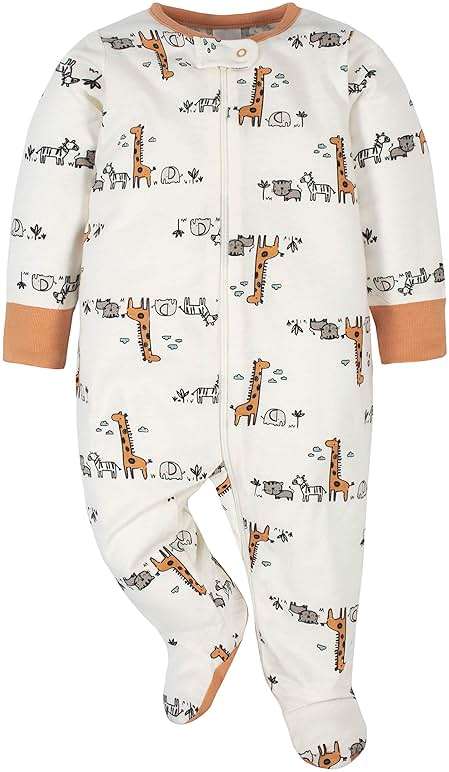 Gerber baby-boys 4 Pack Sleep 'N Play Footie - Image 3