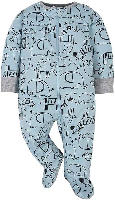 Gerber baby-boys 4 Pack Sleep 'N Play Footie - Image 4