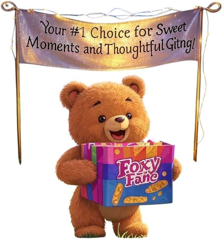 Foxy Fane 60-Count Healthy Snack Box Care Package, Variety Pack of 60 Individually Wrapped Sweet and Savory Snacks, Assorted Gift Basket for Office, College, School, Kids, Family and Friends - Image 7