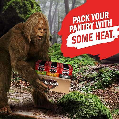 Jack Link's Bold Beef Jerky Variety Pack - Sweet & Hot, Jalapeño & Peppered - (15 Pack) 1.25 oz Bags - Ready to Eat Real Meat Protein Snacks - Made with 100% Real Beef - Image 7