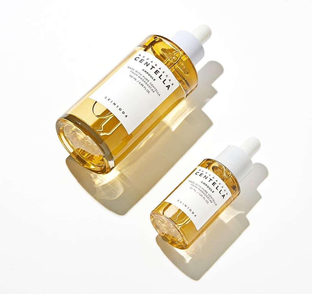 SKIN1004 Madagascar Centella Travel Kit, Toner, Ampoule, Soothing Cream, Cleansing Oil, Ampoule Foam, Basic Skincare Trial Kit Box , Gift Sets for Mom, Women & Mothers Day, Compact Size - Image 5