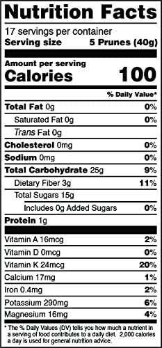 Terrasoul Superfoods Organic Dried Pitted Prunes, 1.5 Lbs - Fiber | Vitamin K | Preservative Free - Image 3
