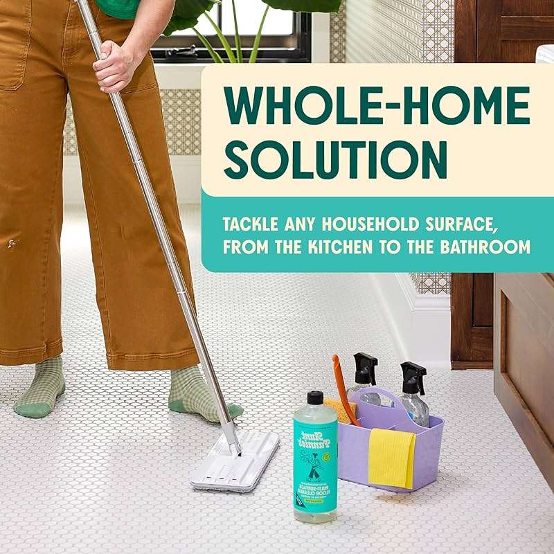 Aunt Fannie's Whole Home Cleaning Bundle: All Purpose Spray, Floor Cleaner, Glass & Window Cleaner, Multi-Surface Wipes, Carpet Refresher - Image 2