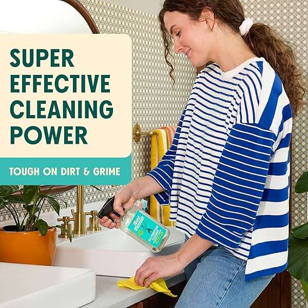 Aunt Fannie's Whole Home Cleaning Bundle: All Purpose Spray, Floor Cleaner, Glass & Window Cleaner, Multi-Surface Wipes, Carpet Refresher - Image 3