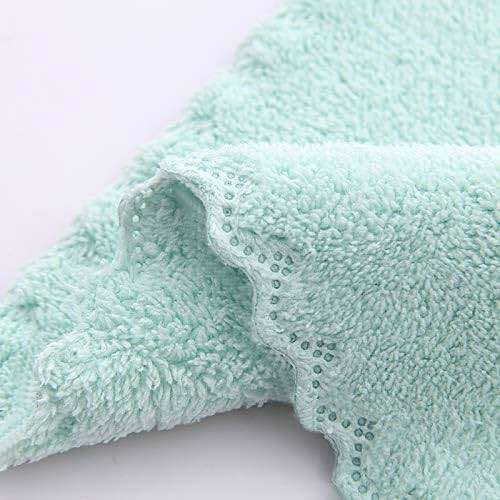 24 Pack Kitchen Dishcloths - Does Not Shed Fluff - Reusable Dish Towels, Dish cloths, Super Absorbent Coral Fleece Cleaning Cloths, Nonstick Oil Washable Fast Drying, 7 x 9 Inch (Multicolor) - Image 8