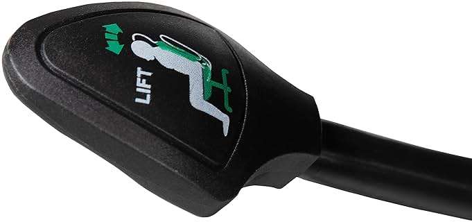 Flash Furniture Waylon Mid-Back Swivel Office Chair with Adjustable Foot Ring and Seat Height, Ergonomic Executive Chair with Armrests, Black - Image 6