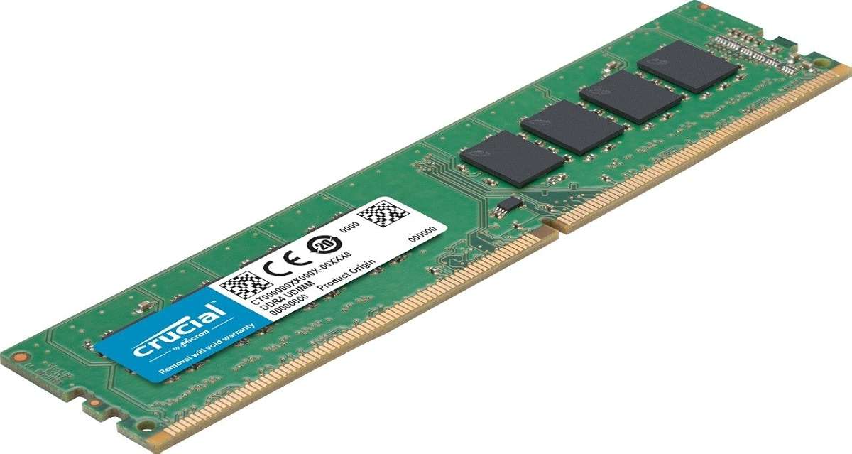 Crucial 32GB Kit (16GB x 2) DDR4 2666 MT/s (PC4-21300) UDIMM 288-Pin Memory - CT2K16G4DFRA266 - Image 2
