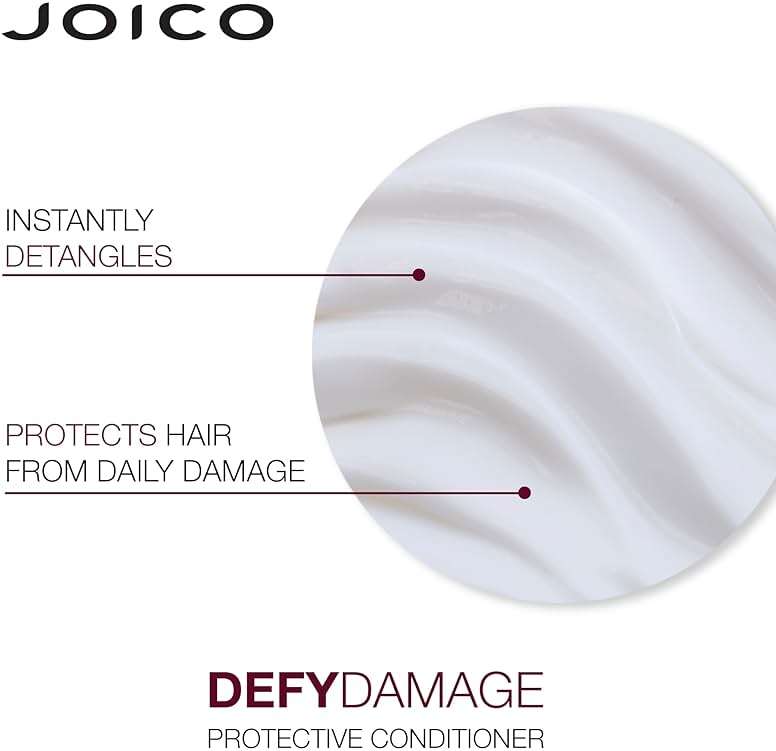 Joico Defy Damage Protective Shampoo & Conditioner Set | For Color-Treated Hair | Strengthen Bonds & Preserve Hair Color | With Moringa Seed Oil & Arginine - Image 7