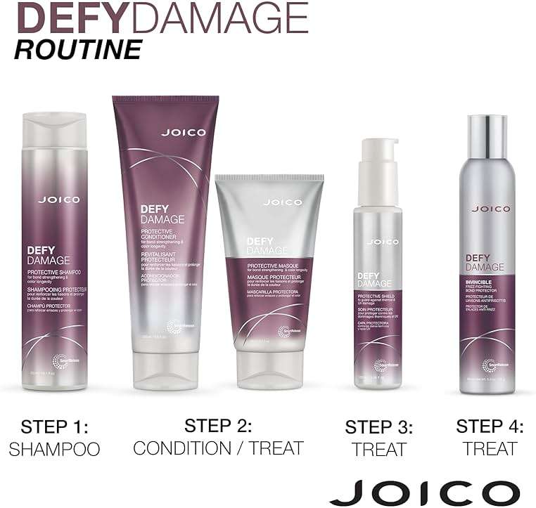 Joico Defy Damage Protective Shampoo & Conditioner Set | For Color-Treated Hair | Strengthen Bonds & Preserve Hair Color | With Moringa Seed Oil & Arginine - Image 8