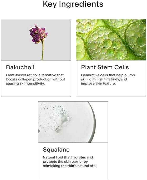 CLEARSTEM - HYDRAGLOW Stem Cell Moisturizer - Bakuchiol + Squalene - Youthful Skin Face Moisturizer - All Skin Types - Facial Skin Care Products - Gluten Free, Cruelty Free - 2 fl oz / 60ml - Image 4