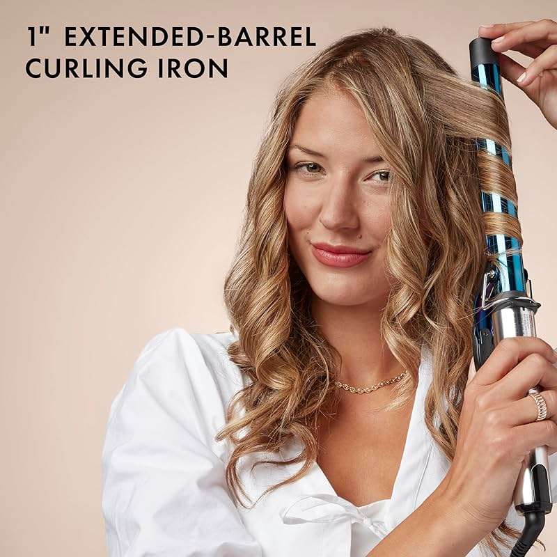 BabylissPRO Nano Titanium Professional Curling Iron with Extended/Long Barrel Perfect for Longer Hair - Image 2