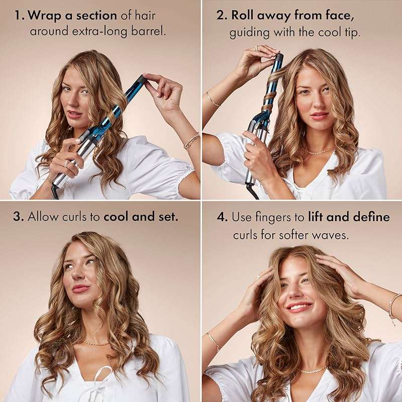 BabylissPRO Nano Titanium Professional Curling Iron with Extended/Long Barrel Perfect for Longer Hair - Image 5
