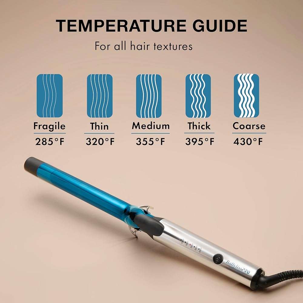 BabylissPRO Nano Titanium Professional Curling Iron with Extended/Long Barrel Perfect for Longer Hair - Image 6