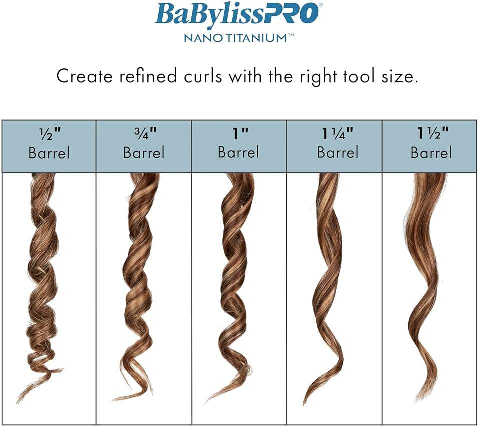 BabylissPRO Nano Titanium Professional Curling Iron with Extended/Long Barrel Perfect for Longer Hair - Image 7
