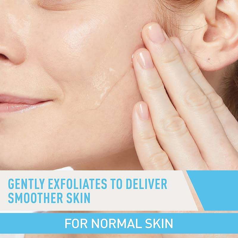 CeraVe Renewing Salicylic Acid Cleanser, Formulated With Hyaluronic Acid, Niacinamide, & Ceramides, Gentle BHA Exfoliating Face Wash Smoothes & Softens Skin, Non Comedogenic & Fragrance Free, 16 Ounce - Image 2